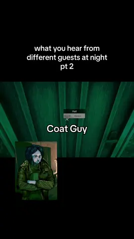 i have yet to get wireface's cus hes the visitors fav victim in my last playthroughs 😭AND YES COAT GUY IS NOT A GIRL!! #nianh #noimnotahuman #coatguy #widowedwoman #fyp 