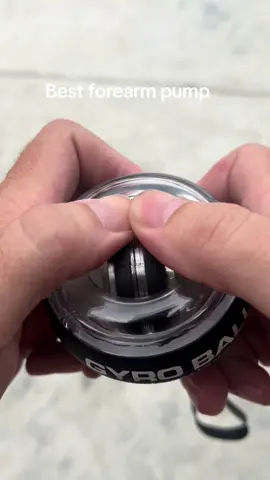 Workout your wrist anywhere with the #gyroball 