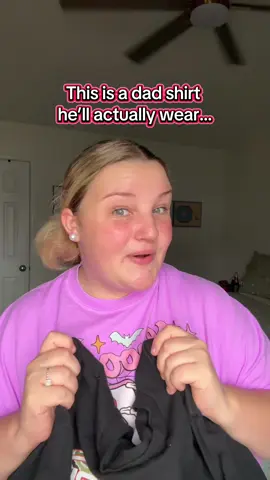 I know I’m not the only one with a man that doesn’t like the basic dad t shirts, it’s just not his style! So when I saw this shirt, he had to have it because he loves being a daddy and this is definitely his style! #dadtshirtgift #girldadtiktok #girldadstuff #girldadtshirt #giftsfordad 