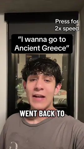 DO NOT take me to time travel to Ancient Greece. #greekmythology #greekgods #epicthemusical #ancientgreece 