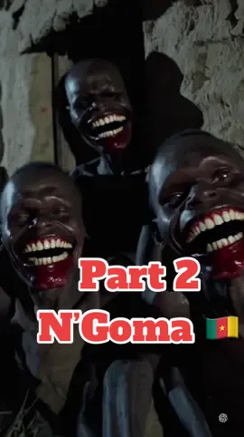 Part 2 | At N’Goma 🇨🇲 The villagers never speak… only smiling, only staring. The silence feels heavier than the night itself. Something is wrong here. #creepytok #aihorror #weirdcore #nightmarefuel #foundfootage 