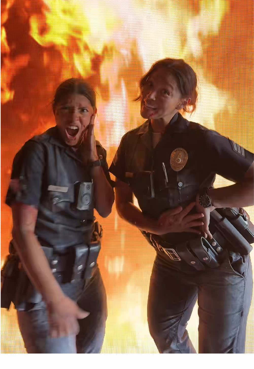 when the world’s on fire but you’ve got solid friends. 