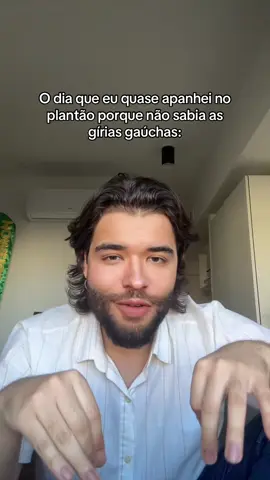 Gente eu nunca tinha ouvido falar nessa gíria e quase apanhei no plantão no Rio Grande do Sul 