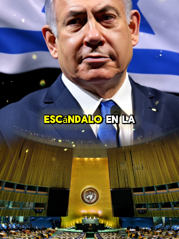 🔴Netanyahu solo en la ONU🔴 #onu #news #israel #netanyahu #notice 