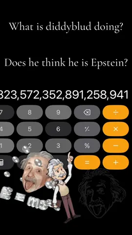 What is diddyblud doing? #fyp #targetaudience #epstien #grow #calculator 