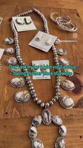 Oopsie lol #whitebuffalo #nativejewelry #navajojewelry #sterlingsilverjewelry 