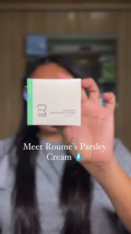 Parsley cream.  #skincare #parsley #skincaretips 