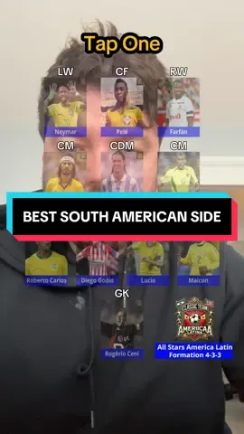 Building The Best South American side #brazil🇧🇷 #brazil #argentina #argentina🇦🇷 #footballtiktok 