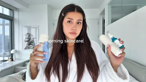 morning skincare ☁️ #skincare #skincareroutine 