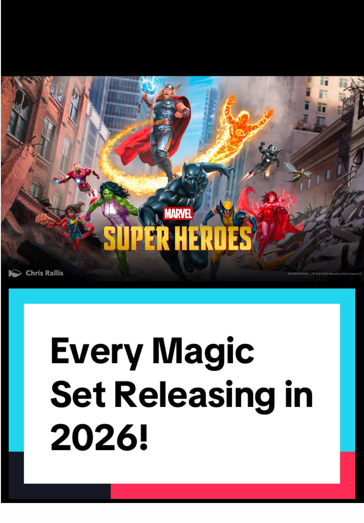 Every #magicthegathering set releasing in 2026! #mtg #mtgcommander #commander 