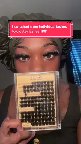 If you a cluster wearing lash girlyy then this is definitely for you!!! 💞💞#fyp #viral #lashes #iheartdestini #lash 