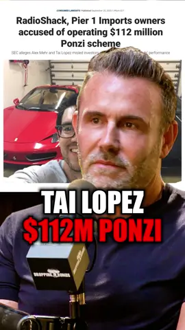 Should Tai be GRILLED or do the investors hold some responsibility? What do you think? From a recent episode of my podcast with guest @Ryan Pineda  Link in bio @therealbradlea for full episode on YT. 