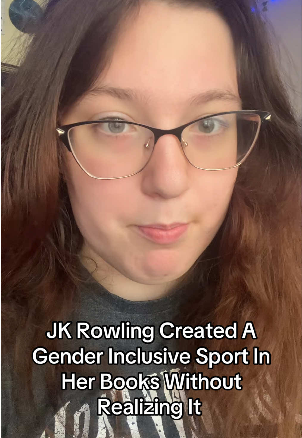 she wrote herself into a corner (LITERALLY) #fyp #harrypotter #jkrowling #quidditch #protectthedolls 