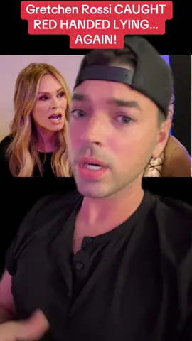 Gretchen Rossi caught LYING AGAIN!  #tamrajudge #gretchenrossi #bravotv #rhoc #realhousewivesoforangecounty 