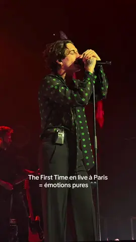 L’un des moments les plus attendus du show… The First Time à l’adidas arena 🖤 #DamianoDavid #AdidasArena #paris #concert #damiano 