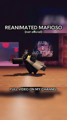 Forsaken Mafiso reanimated concept #forsaken #roblox #robloxanimation #robloxfyp #mafioso 