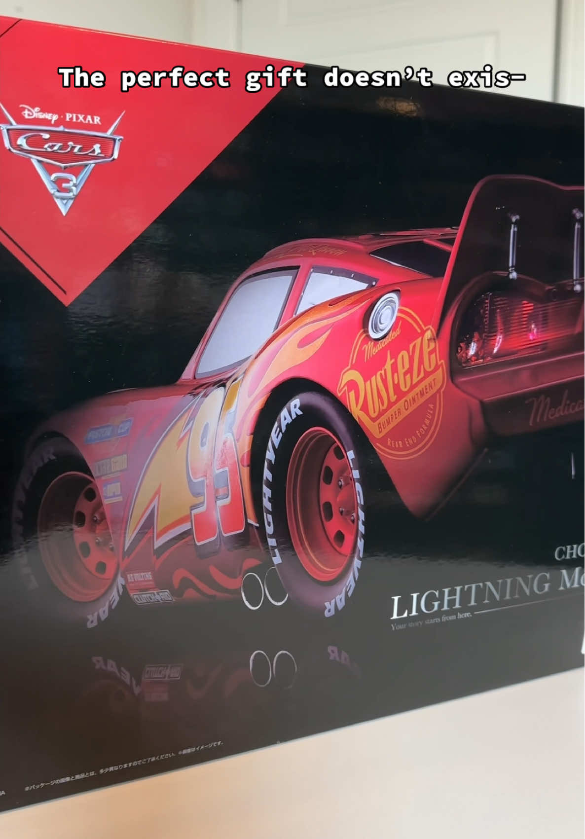 8 years later and this diecast STILL feels like the Louis Vuitton of all Lightning McQueen diecasts. Back in 2017, Bandai dropped the Chogokin Lightning McQueen on the Japan market. Anyone in the USA who wanted access to this model had to purchase it through a third party selling site like eBay. This Lightning McQueen figure is made up of diecast metal with realistic details, suspension, working poseable axles, and 3 sets of exchangeable expressions. Practically the ultimate collector’s piece for any Disney Cars fan 15 and up. It was made in both his Cars 3 Rusteze design and his Fabulous Hudson Hornet inspired design. Do you own this Cars figure in your collection? ⚡️ #disneycars #lightningmcqueen #kachow #bandai #diecast 