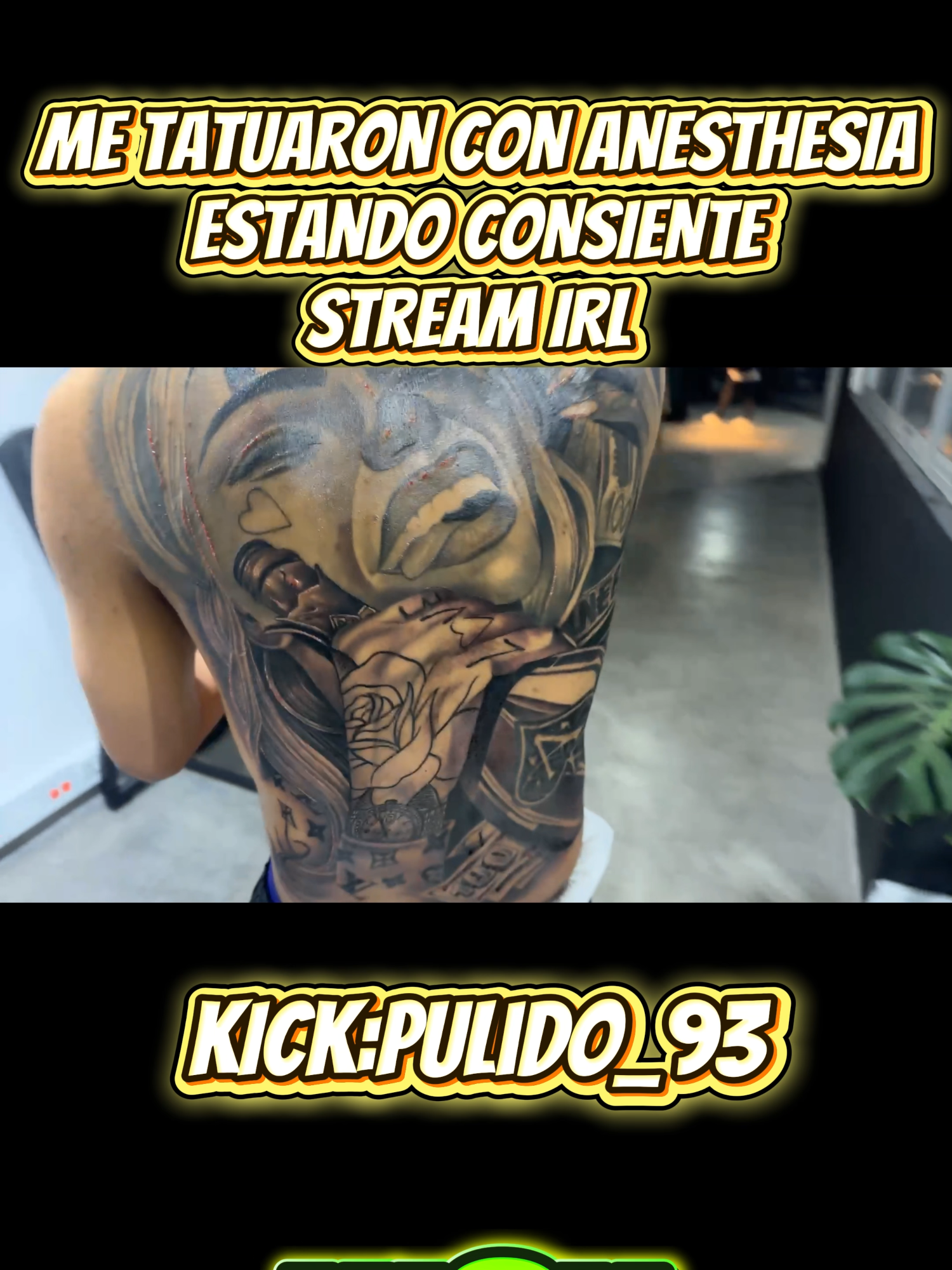 ME TATUARON CON ANESTHESIA ESTANDO CONSIENTE #kickcolombia #paratiiiiiiiiiiiiiiiiiiiiiiiiiiiiiii #historias #bogotacity #kickstreaming #bogotá #kick #clips #fyp #viral #medellincolombia
