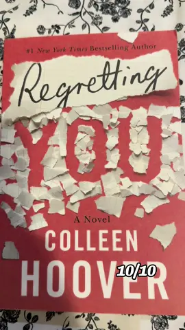 Had to read it before the movie comes out next month  #BookTok #colleenhoover #regrettingyou #bookbestiela 