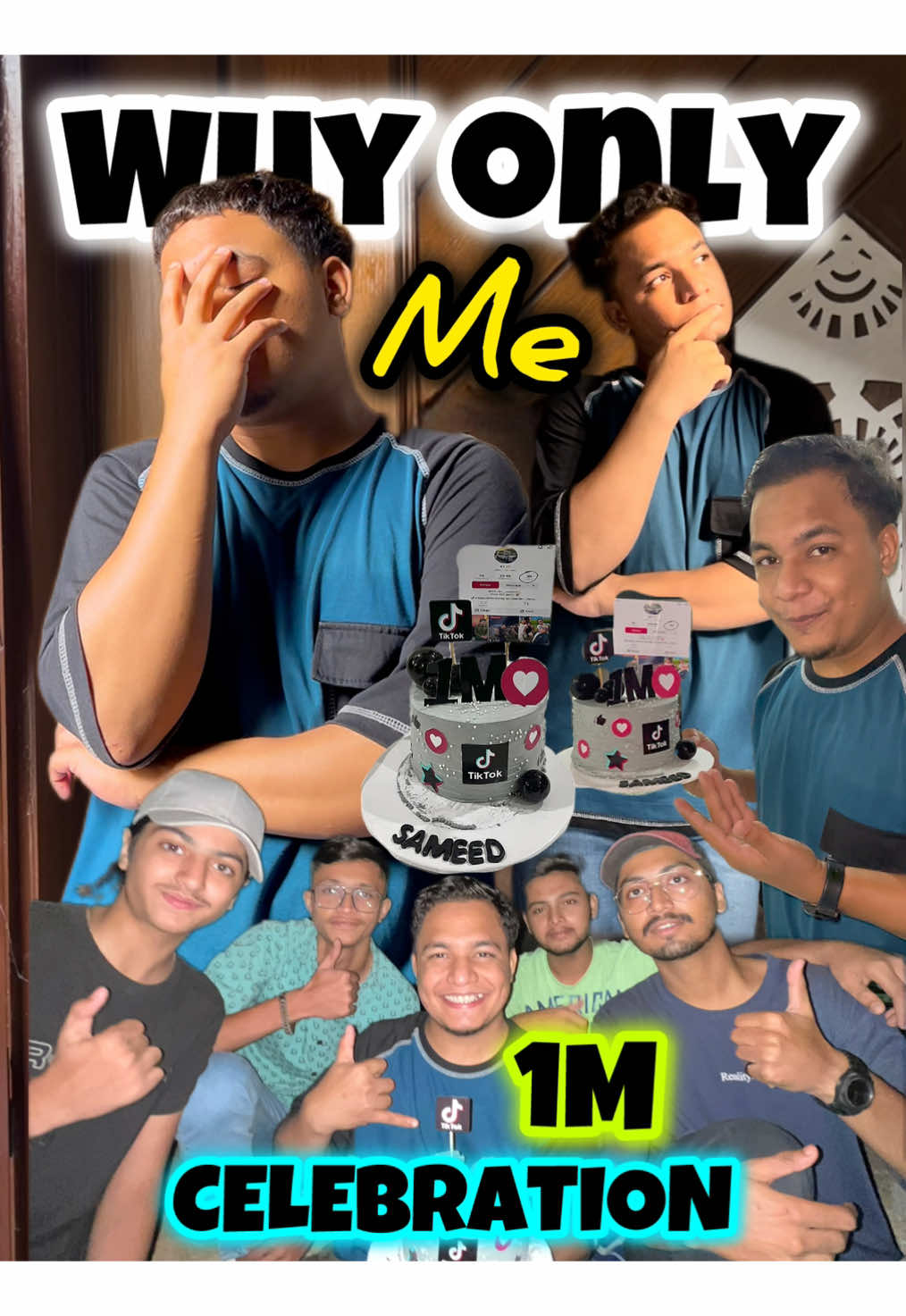 Why Only Me 🥺😭 ?? Kya apk sath b aisa hi hota hy ??  . . . . . . Cake by : @the_mbakers  . . . . . . . . . . . #cake #imsameed #reel #trending #fyp #viral #emotional #truestory #story #boy #motivational #celebrations #1million #content #contentcreator #creator #views #problem #life #sadstory #friends  #foryou #foryoupage 