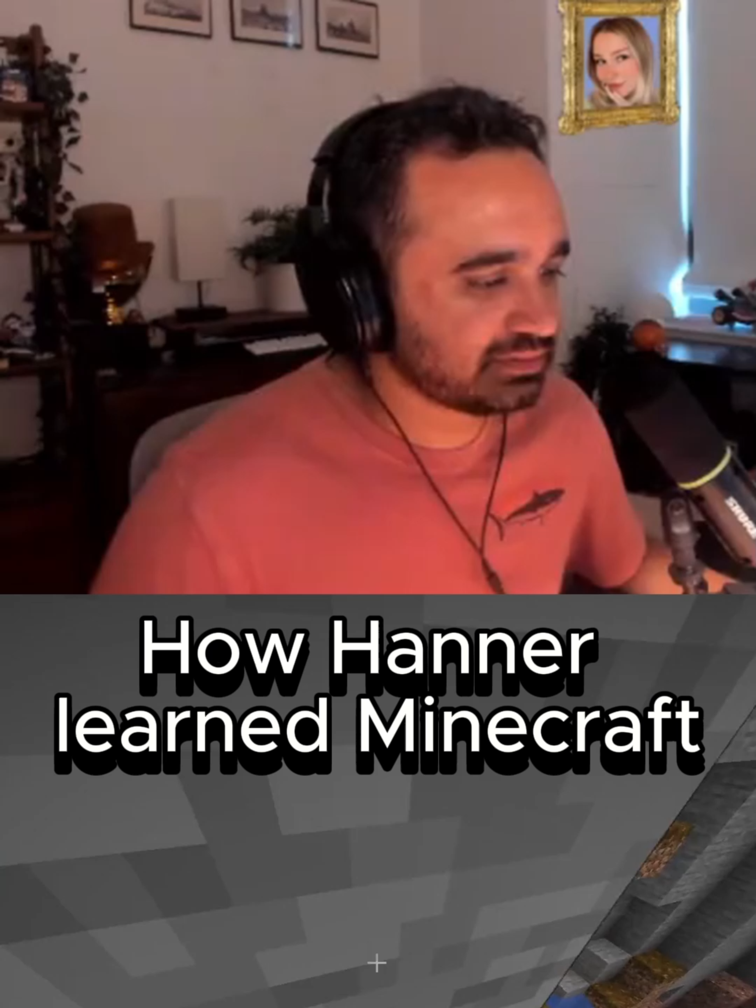 How Hanner learned Minecraft #squeex #hanner #Minecraft #livestreamfails
