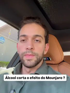 Álcool corta o efeito do Mounjaro ?