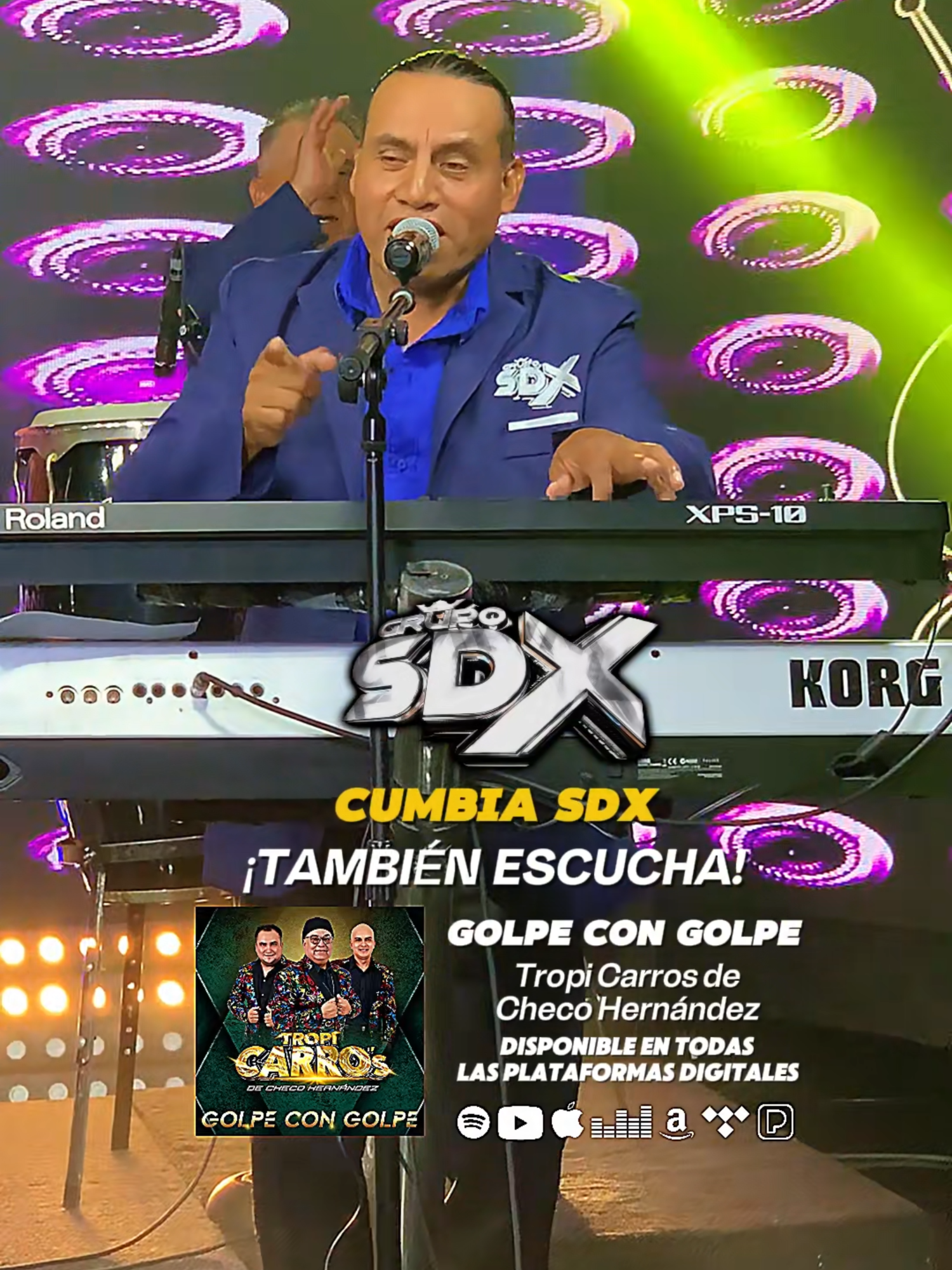 Disfruta del ritmo único de “Cumbia SDX”, el tema original del grupo SDX que está poniendo a todos a bailar con su estilo fresco y lleno de sabor. #Cumbia #sonideros #cumbiasonidera #musictiktok #tiktokmusic #music