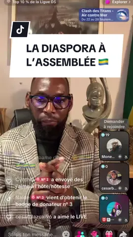 Message du candidat à la Diaspora gabonaise 