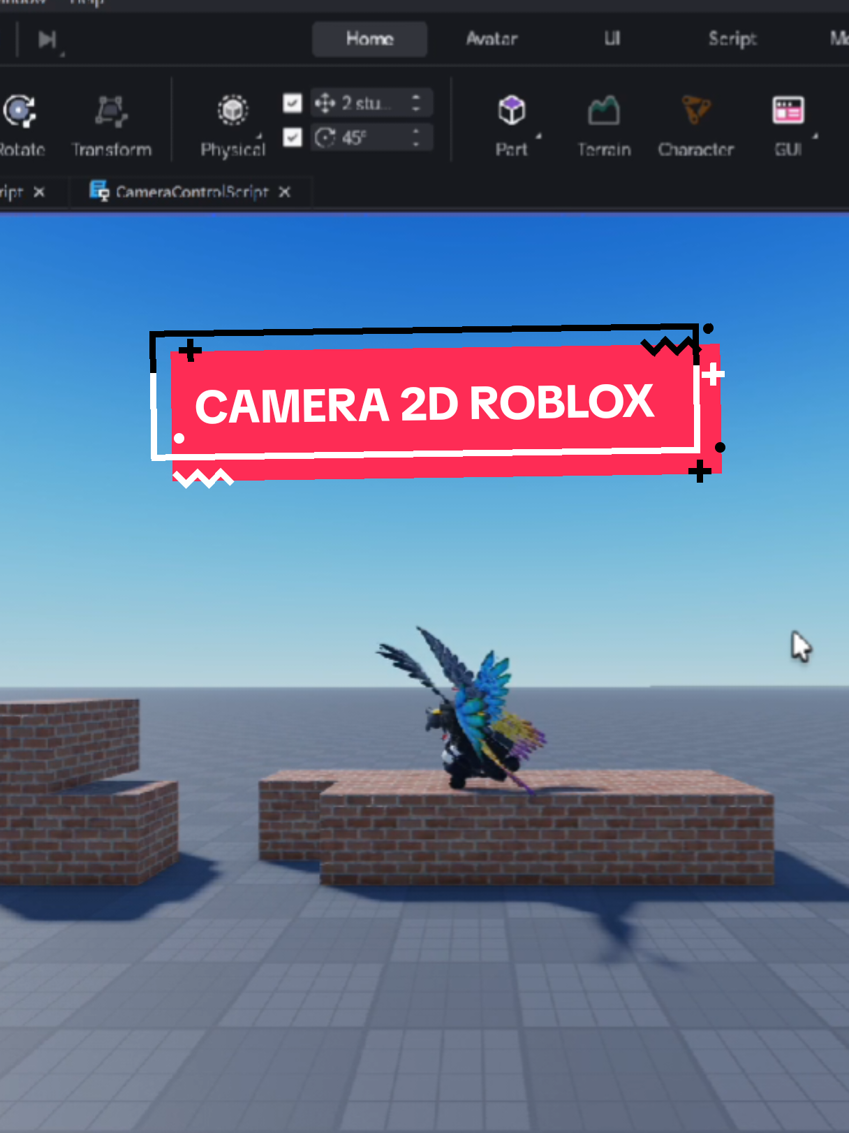 apakah menarik jika game bisa Dari 3d ke 2d #gunungroblox #sistemroblox #naikgunungroblox #robloxindonesia 