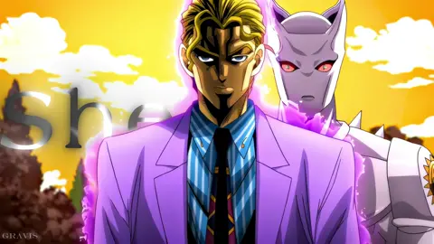 The best anime and the best villain Kira. Kira | edit#creatorsearchinsights #edit #anime #jjba #jojo 