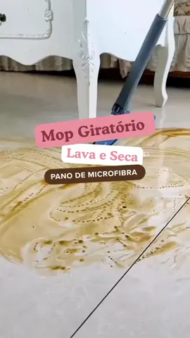 Mop Esfregão Giratório 360° #mop #mopgiratorio #esfregao #achadosshopee #achadinhos 