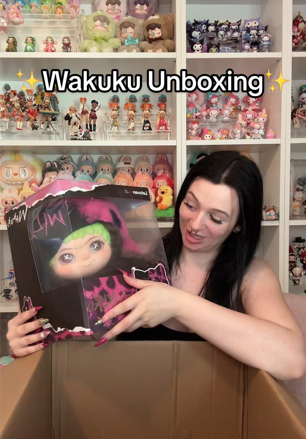 🐉💜🩷 Unboxing 3 @WAKUKU_US blind boxes — Kool Panther, Panther Monarch, and Popo Dragon 😍 couldn’t resist these cuties! #wakuku #blindbox #collectibles #tiktokmademebuyit #unboxingtok