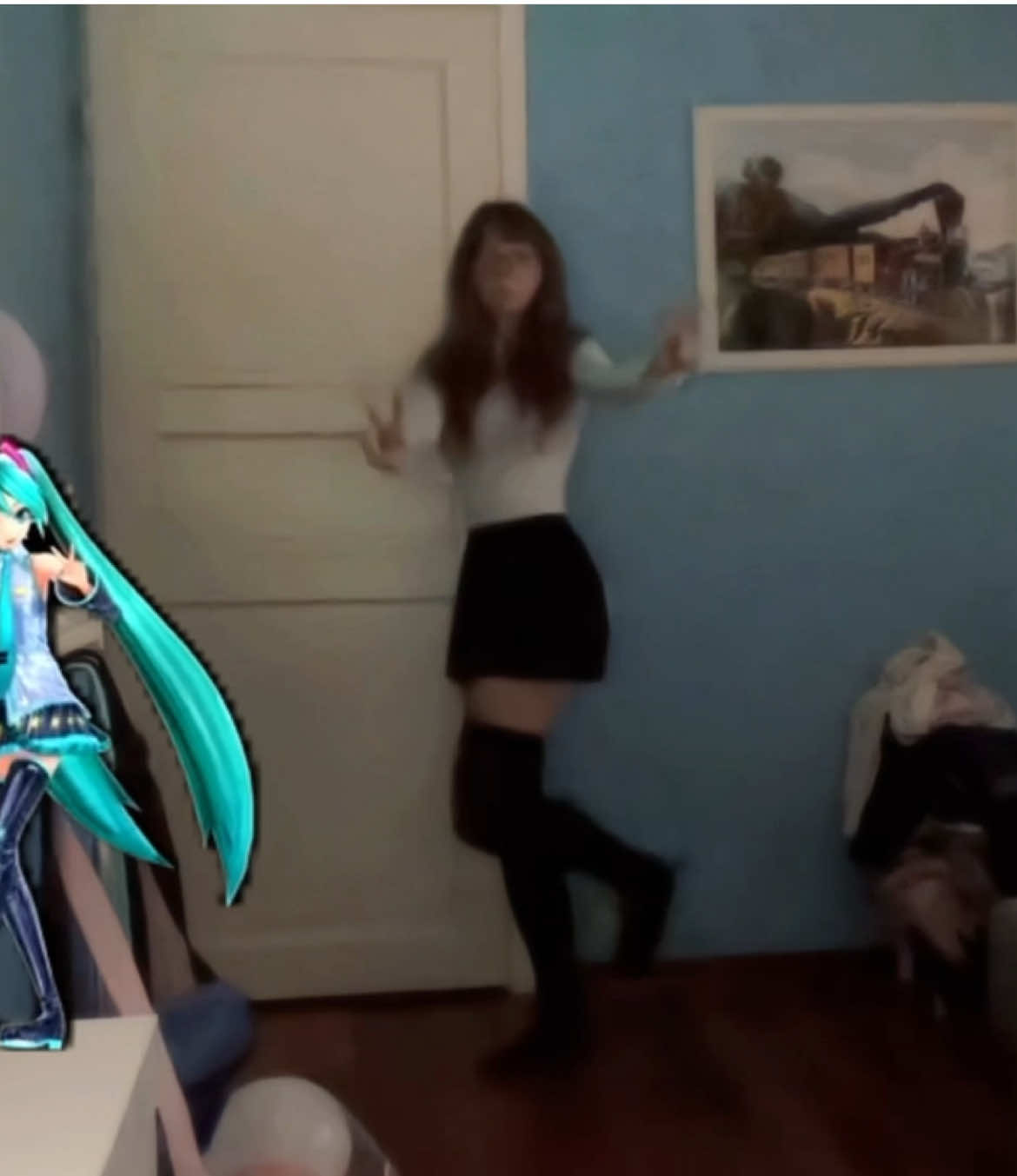 Popipo again but another part :P credit for the dance: catgirlswag #popipo #hatsunemiku #miku #dance #fyp 