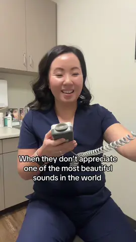 Obviously I’m partial since this is my job but I love this sound. 🥰  #fetalheartbeat #pregnancy #heartbeat #obgyn 