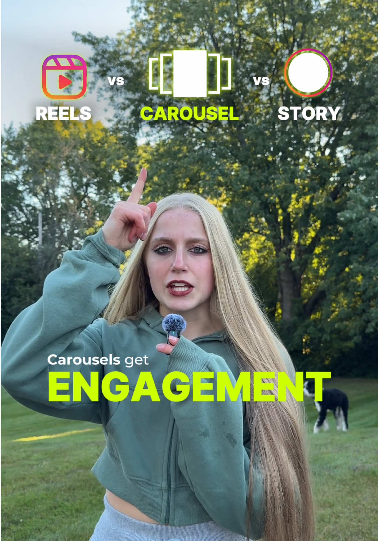 Reels vs. Carousels vs. Stories 🤔 Follow for more social media marketing education ✅