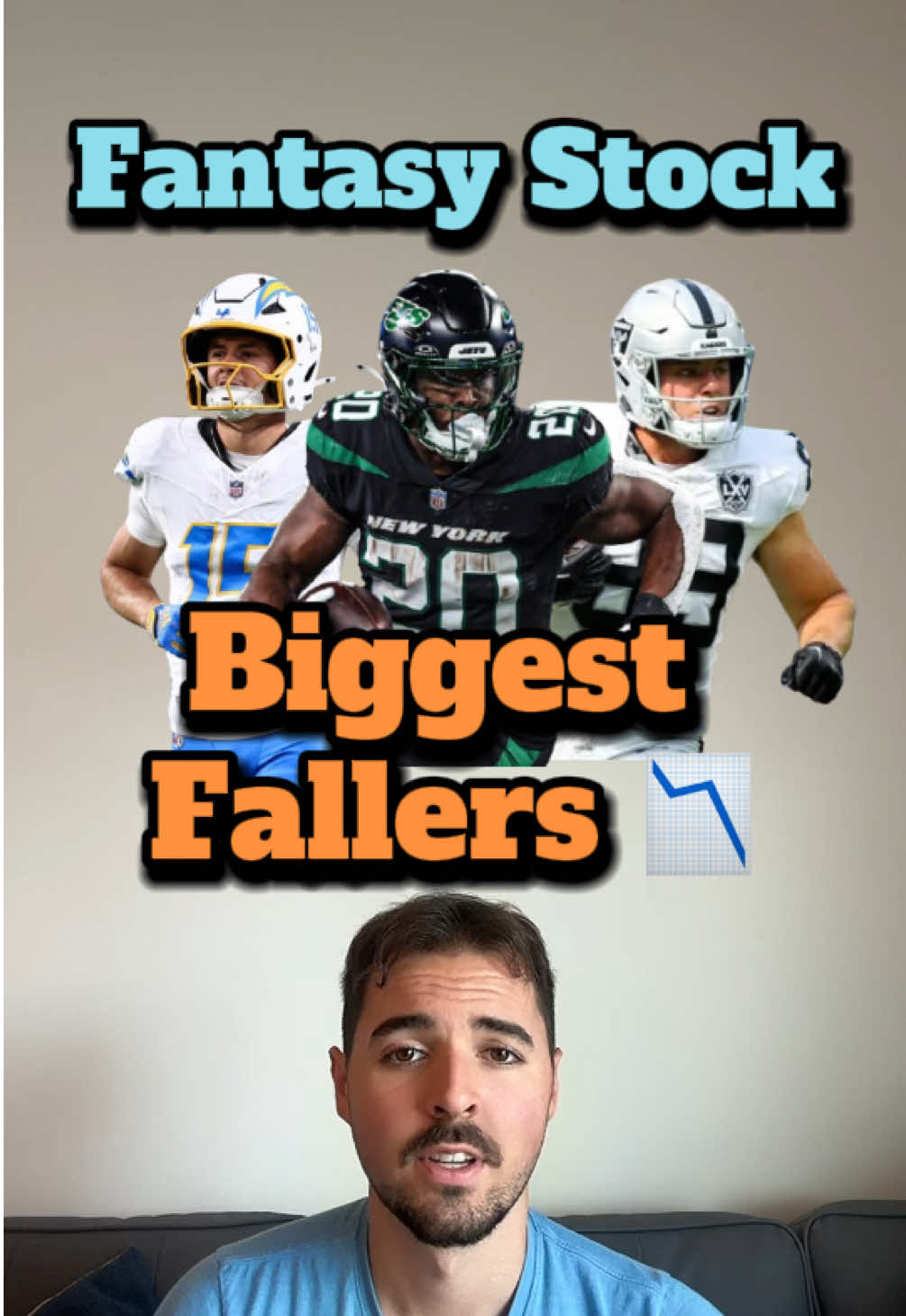 The Biggest Fallers on the Fantasy Market 🏈 #fantasyfootball #fantasy #football #nfl #fyp 
