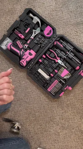 Pink Deko Tool Kit ⚒️ 💕 #toolbox #toolkit #powerdrill #dekotools #tiktokshopcreatorpicks 