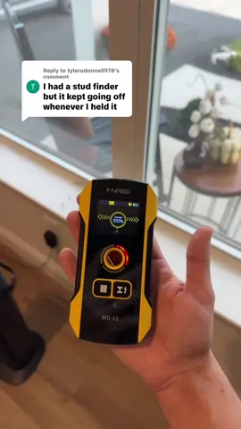 Replying to @tylerodonnell978 this is easily the best stud finder I’ve ever used. highly recommend this tool to anyone! #tools #tool #studfinder #wallscanner 