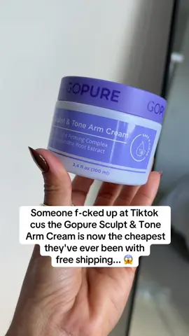 Finally skincare for your BODY that works. #gopure  #looseskin #armcream #antiagingskincare #skincare @Gopure 