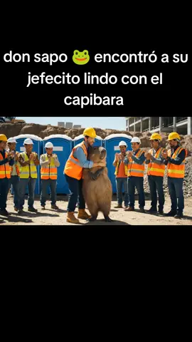 don sapo encuentra a su jefecito lindo con el capibara 🤣🤣🤣 #peru #paratiiiiiiiiiiiiiiiiiiiiiiiiiiiiiii #following #donsapo 