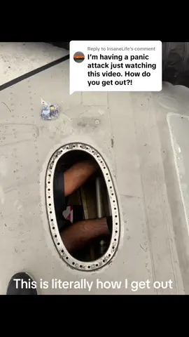 Replying to @InsaneLife This is literally how I get out. This is also how a new AMT is born #aircraftmechanic #aviation 
