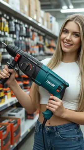 O martelete perfurador Hanabi 1300W é potência bruta com kit completo e maleta profissional. Promoção exclusiva no TikTok Shop! #MarteleteHanabi #FerramentasProfissionais #TikTokShopBrasil #ofertadodia #oficial