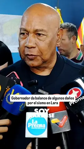 Gobernador de Lara reporta daños tras sismos en municipio Torres El gobernador del estado Lara, Luis Reyes Reyes, informó este lunes que alrededor de 50 viviendas quedaron inservibles en una zona rural del municipio Torres como consecuencia de los recientes sismos registrados en la entidad. El mandatario regional indicó que las familias afectadas se encuentran actualmente en refugios temporales, mientras se coordinan acciones con el Gobierno nacional para garantizar su reubicación en nuevas viviendas. En cuanto a la situación en la capital larense, Reyes Reyes anunció que se realizó una inspección técnica al Edificio Nacional. Aunque se detectaron algunas grietas, precisó que la estructura no representa riesgo y que, de no surgir novedades, las actividades se retomarán a partir de mañana. Las autoridades continúan el monitoreo de la zona y la evaluación de los daños para atender de manera prioritaria a las comunidades más afectadas.