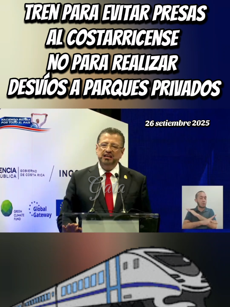 #rodrigochavezrobles #tren#costarica🇨🇷 #sinpresas #costarricenses 