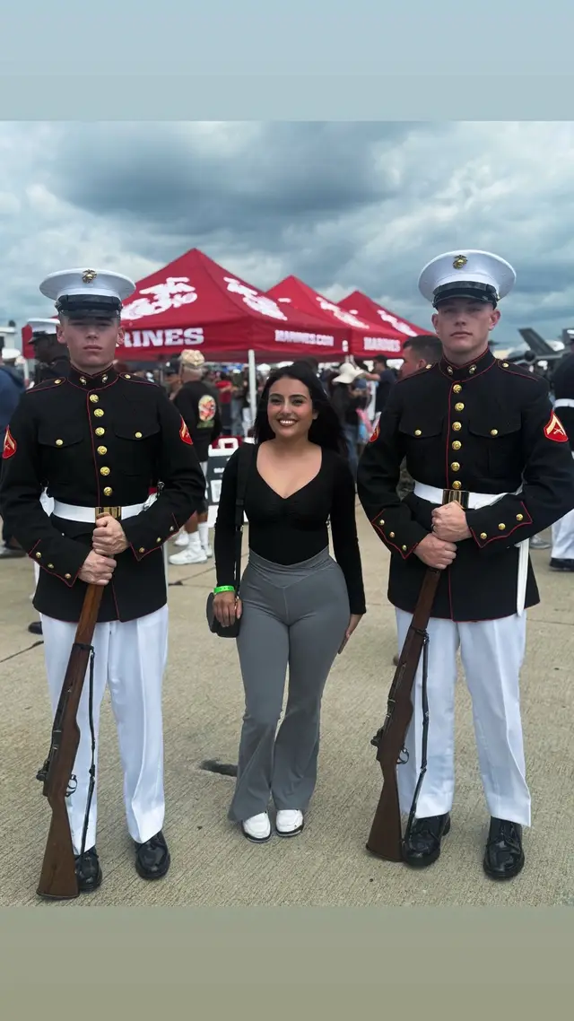 Definitely love being part of the corps🥳 #fyp #foryou #foryoupage #marines #military #airshow #silentdrillplatoon #usmarines #miltok 