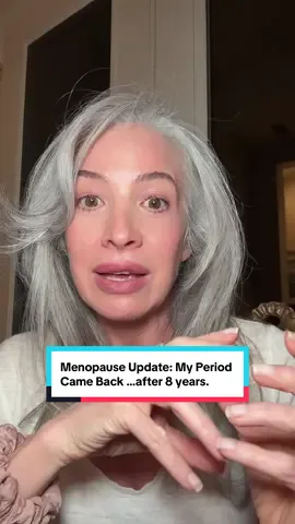 After 8 years without a period, I’m spotting again for the first time. Why? Because I switched from static hormone therapy to rhythmic dosing—a different kind of bioidentical HRT that follows your natural cycle. 💫 My doctor explained that this approach can improve sleep, libido, bone density, skin, hair - and yes, it can even bring back a bleed.  For me, the changes have been emotional, surprising, and honestly… empowering. Sharing my journey so other women in perimenopause and menopause know what’s possible. 💕 If you’ve got questions about all phases of menopause as well as bioidentical HRT feel free to drop your questions below. I’m happy to share what I know. XOXO, V 🌸 I started perimenopause in my early 40s and full menopause well before my 50s. Also since next month is menopause awareness month, I thought this was the perfect time to share more about my own journey.  #Menopause #HormoneReplacementTherapy #BioidenticalHormones #MenopauseRelief #WomensHealthOver50