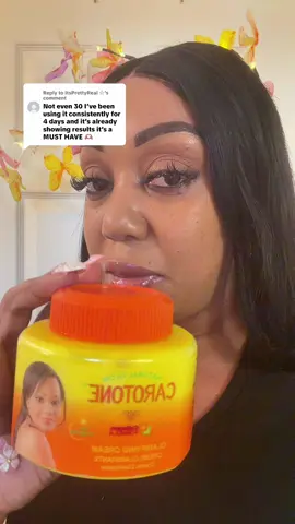 Replying to @ItsPrettyReal ☆ #carotone #darkspotremover #brighten #bleachingcream #tiktokshop 