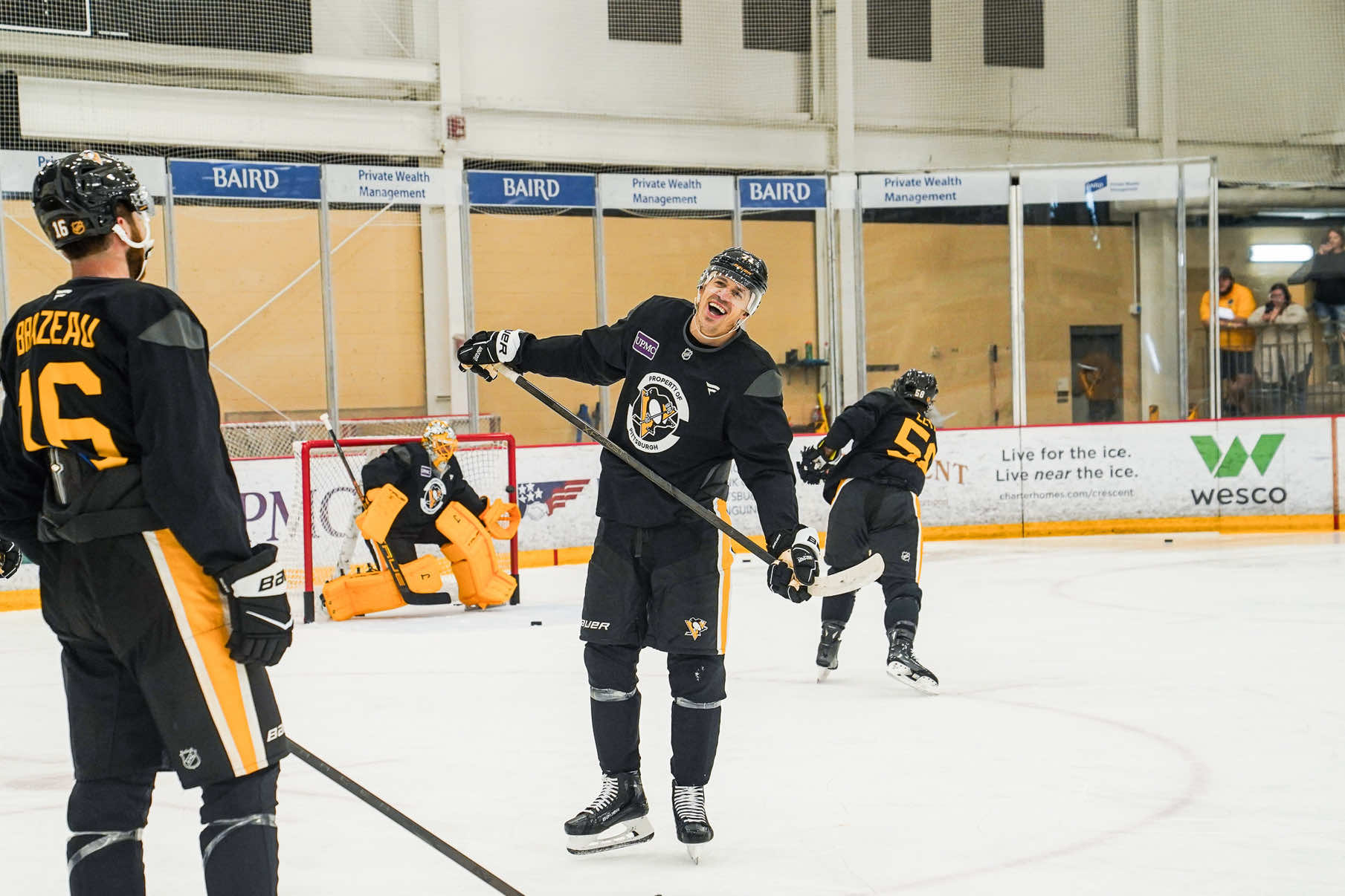 Geno and Flower banter. Just like old times 🫶