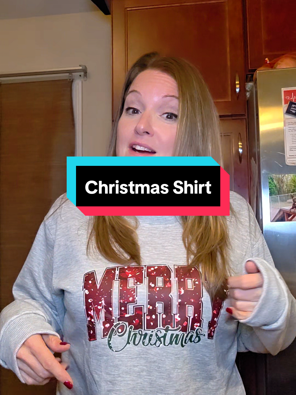 This is the most adorable and most comfortable Christmas shirt for 2025! #tiktokshopfalldealsforyou #tiktokshopblackfriday #christmasshirt #christmassweater #holidays 