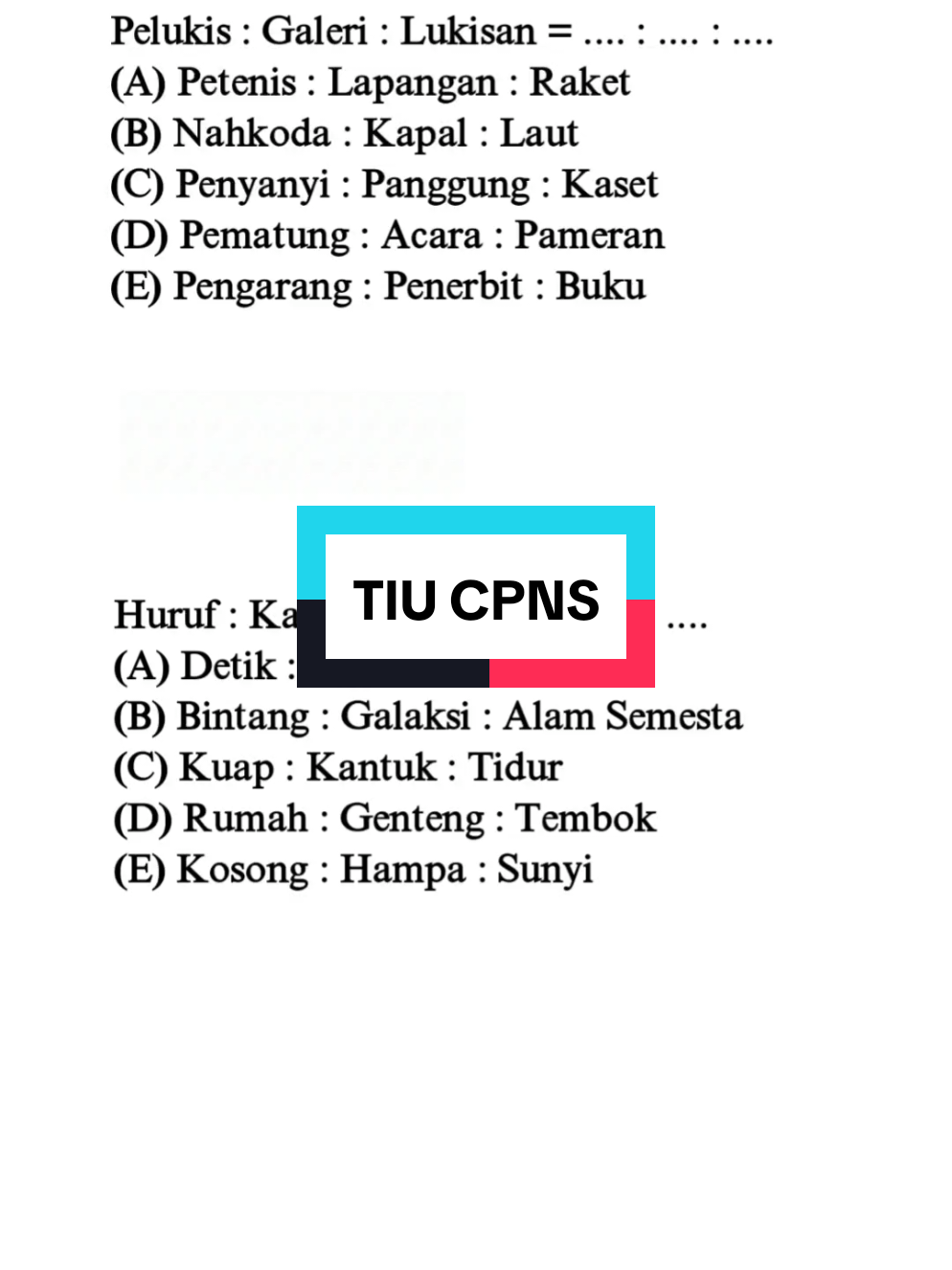 TIU CPNS #fyp #cpns #tiucpns #skdcpns #matematika 